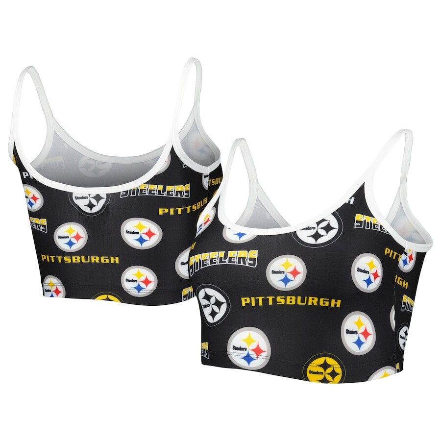

Спортивный бюстгальтер Concepts Sport Pittsburgh Steelers, черный