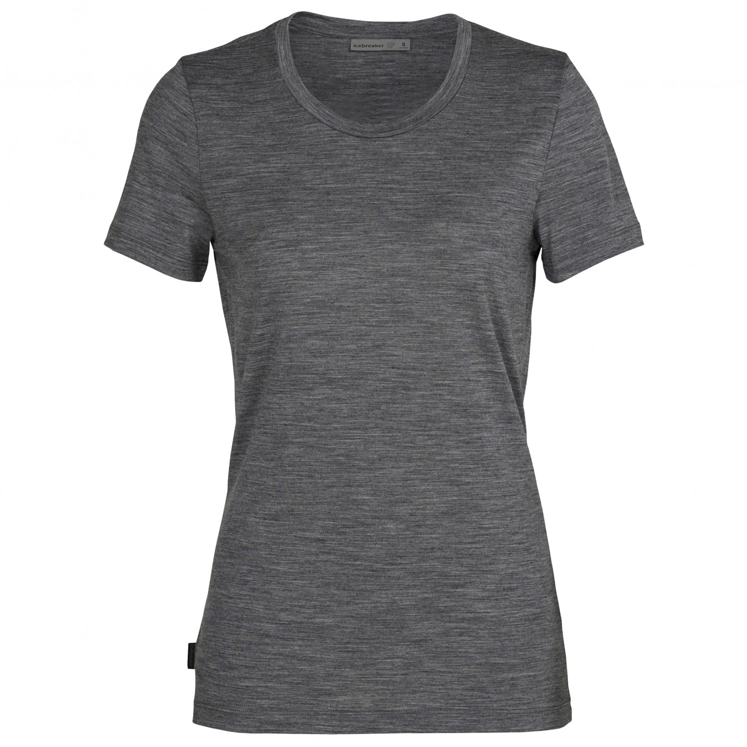 цена Рубашка из мериноса Icebreaker Women's Tech Lite II S/S Tee, цвет Gritstone Heather