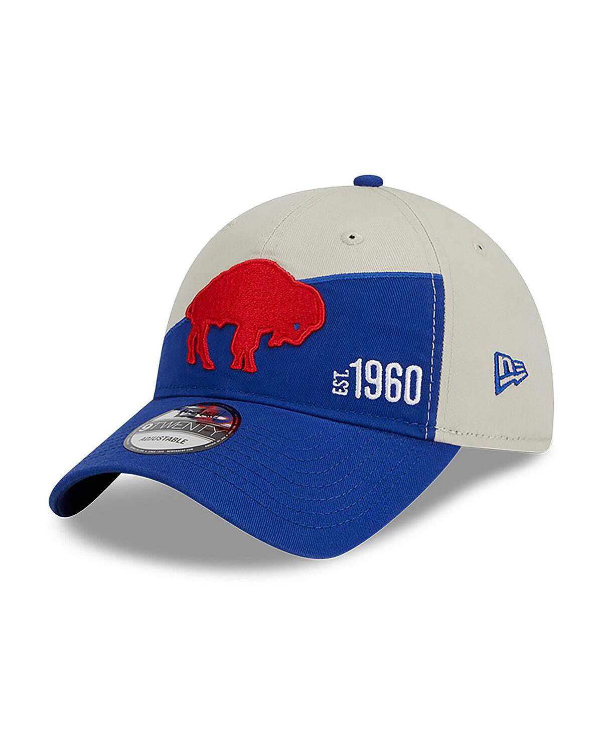 Мужская кремовая регулируемая шляпа Royal Buffalo Bills 2023 Sideline Historic 9TWENTY New Era набор мини пирожных cream royal 420 г