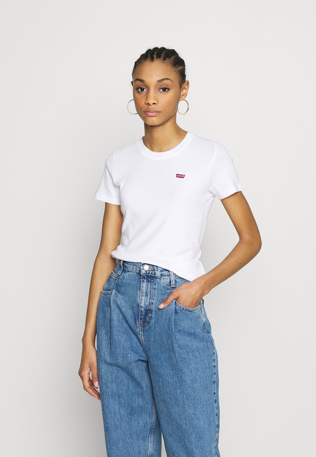 

Футболка с принтом Levi's, белый