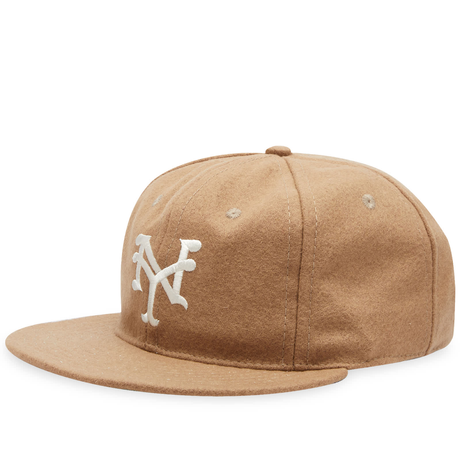цена Бейсболка Ebbets Field Flannels New York Cubans, коричневый