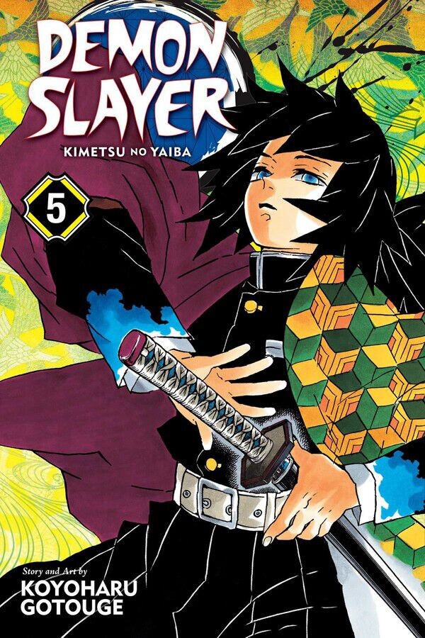 

Манга Demon Slayer: Kimetsu no Yaiba Manga Volume 5