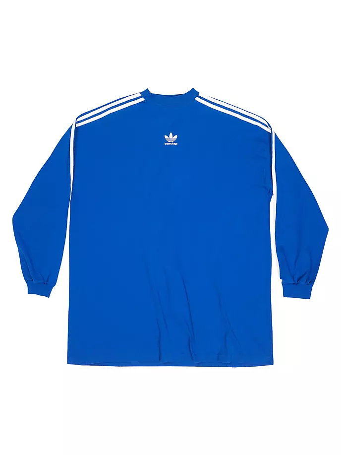 

Футболка с длинным рукавом Balenciaga / Adidas оверсайз Balenciaga, белый