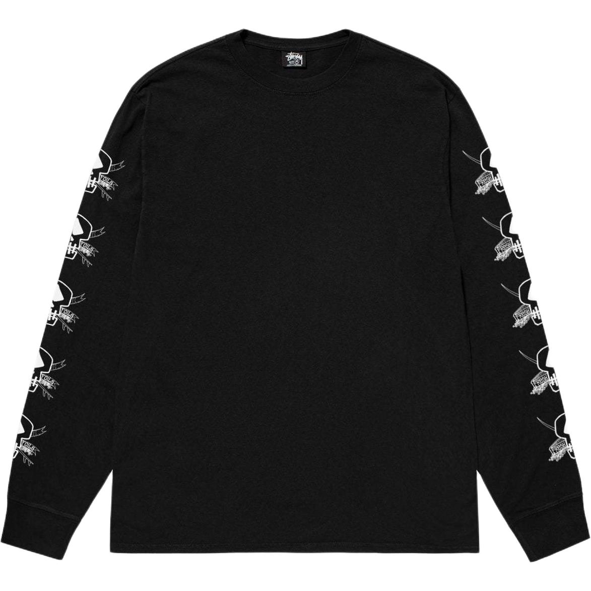 

Футболка с окраской пигментом Foils L/S Stussy, фиолетовый