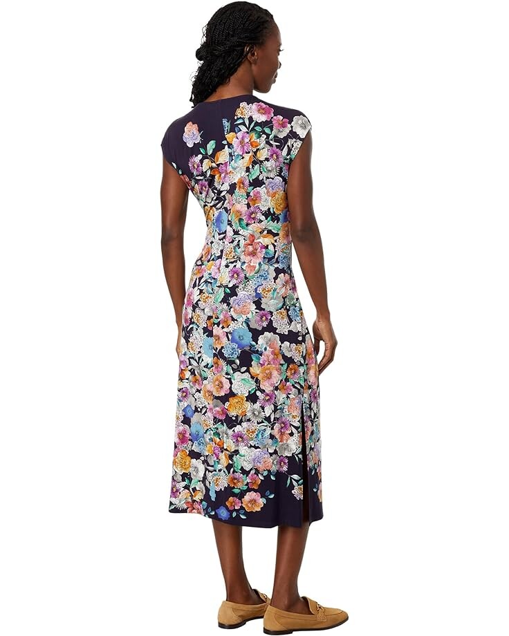 

Платье Johnny Was Fall Dance Tie Front Knit Dress, мульти