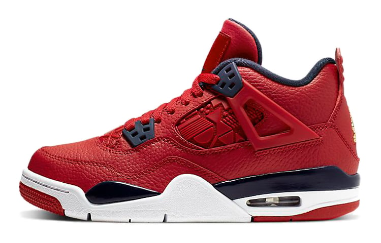 

Кроссовки Nike Air Jordan 4 Retro Fiba 2019 Gym красные