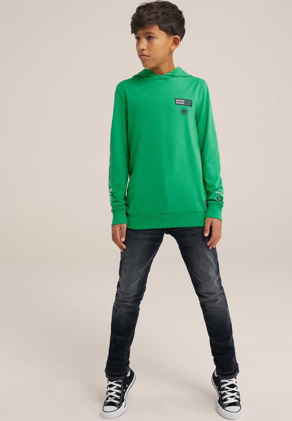 

Толстовка WE Fashion, цвет green