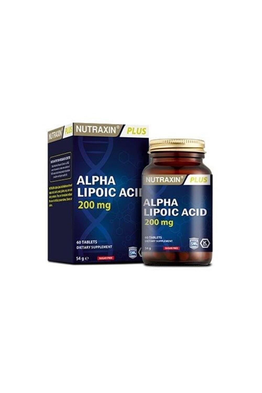 

Nutraxin Альфа-липоевая кислота 200 мг 60 таблеток