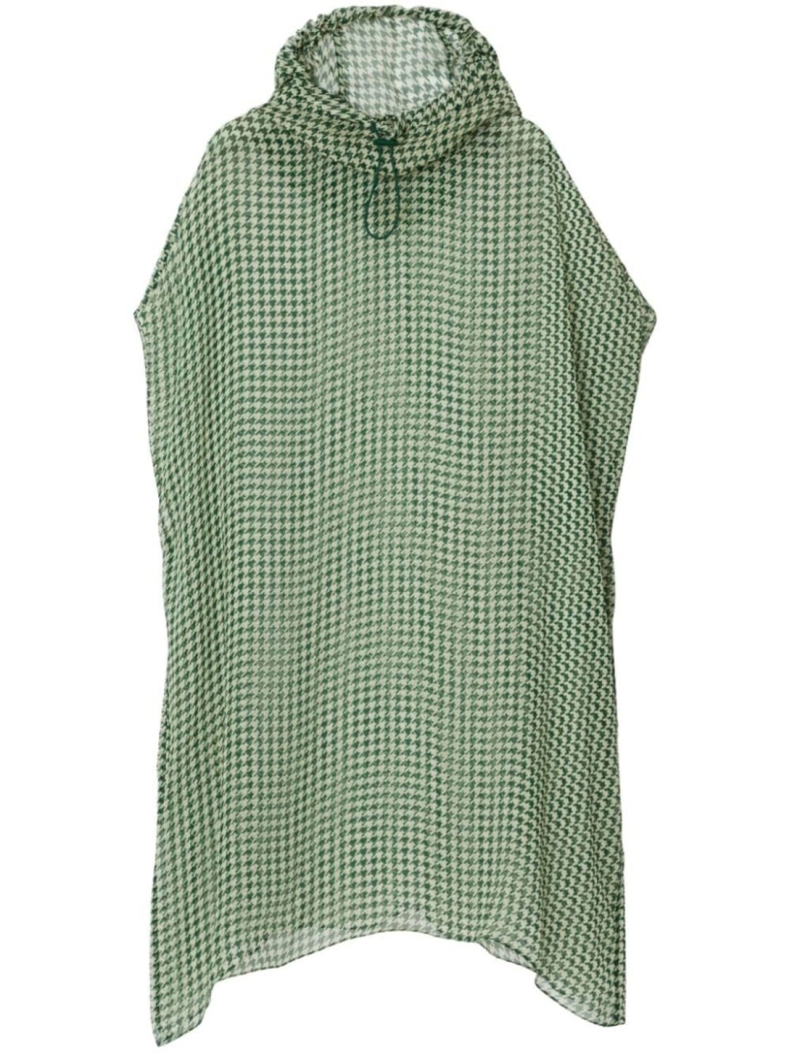

Burberry шелковое платье в ломаную клетку, зеленый