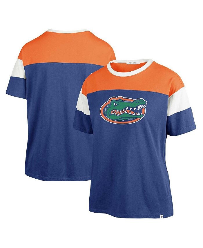 

Женская футболка Royal Florida Gators Premier Time Off '47 Brand, синий