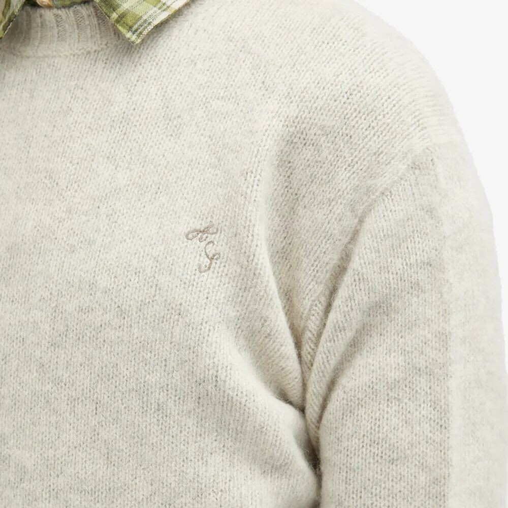 

Acne Studios Kowy AS Shetland Джемпер, серый