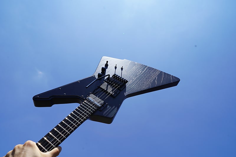 Электрогитара Schecter DIAMOND SERIES Jake Pitts E-1 FR S - Satin Black Open Pore - 6-String Electric Guitar