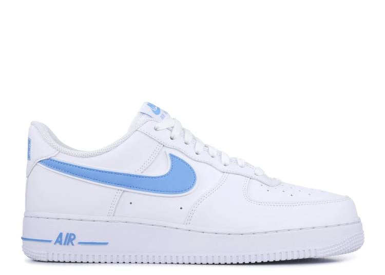 

Кроссовки Nike AIR FORCE 1 '07 LOW 'UNIVERSITY BLUE', белый, Белый;серый