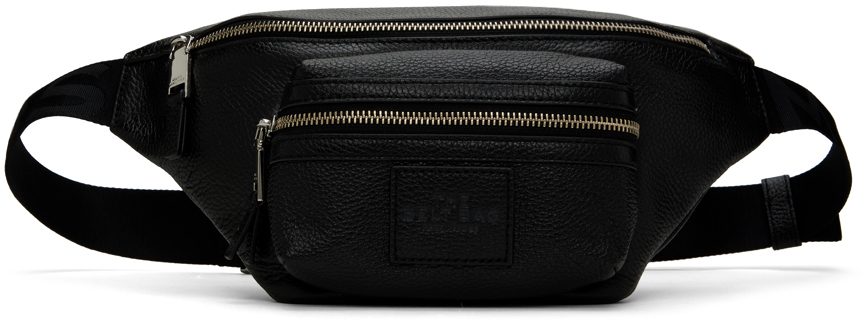 Черный клатч 'The Leather Belt Bag' Marc Jacobs men s leather belt bag natural leather multifunctional wear belt bag double layer mobile phone bag cowhide