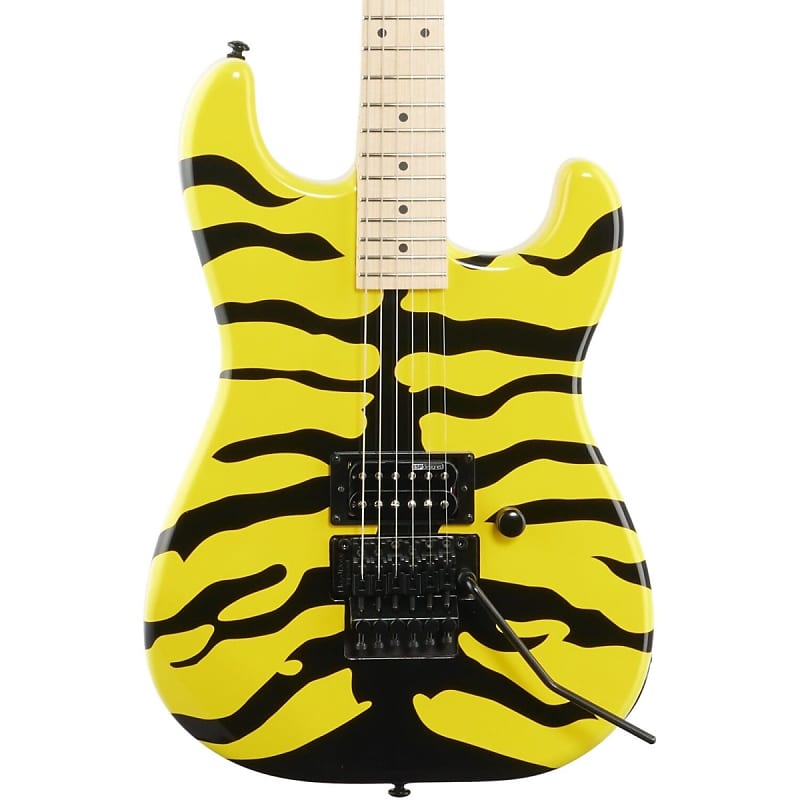 Электрогитара ESP LTD GL200 George Lynch Signature Series Electric Guitar, Yellow Tiger