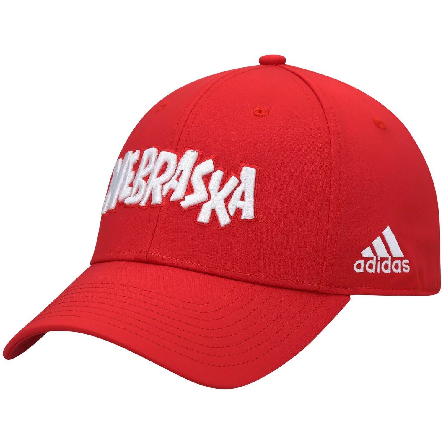 

Мужская кепка adidas Scarlet Nebraska Huskers Team Flex Hat