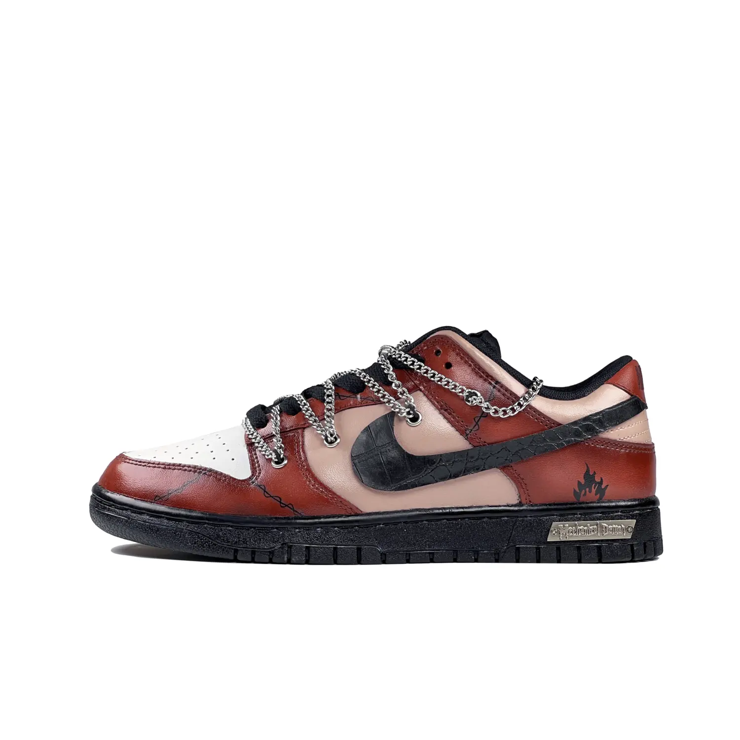 

Мужские кроссовки для скейтбординга Nike Dunk Low, Dark Red