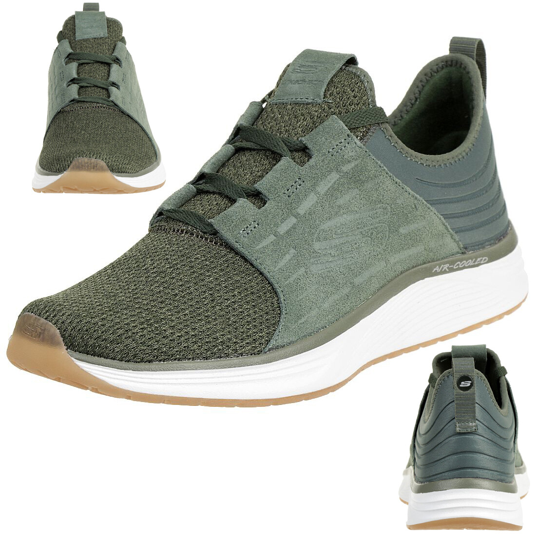 

Низкие кроссовки Skechers Low Skyline SILSHER, зеленый