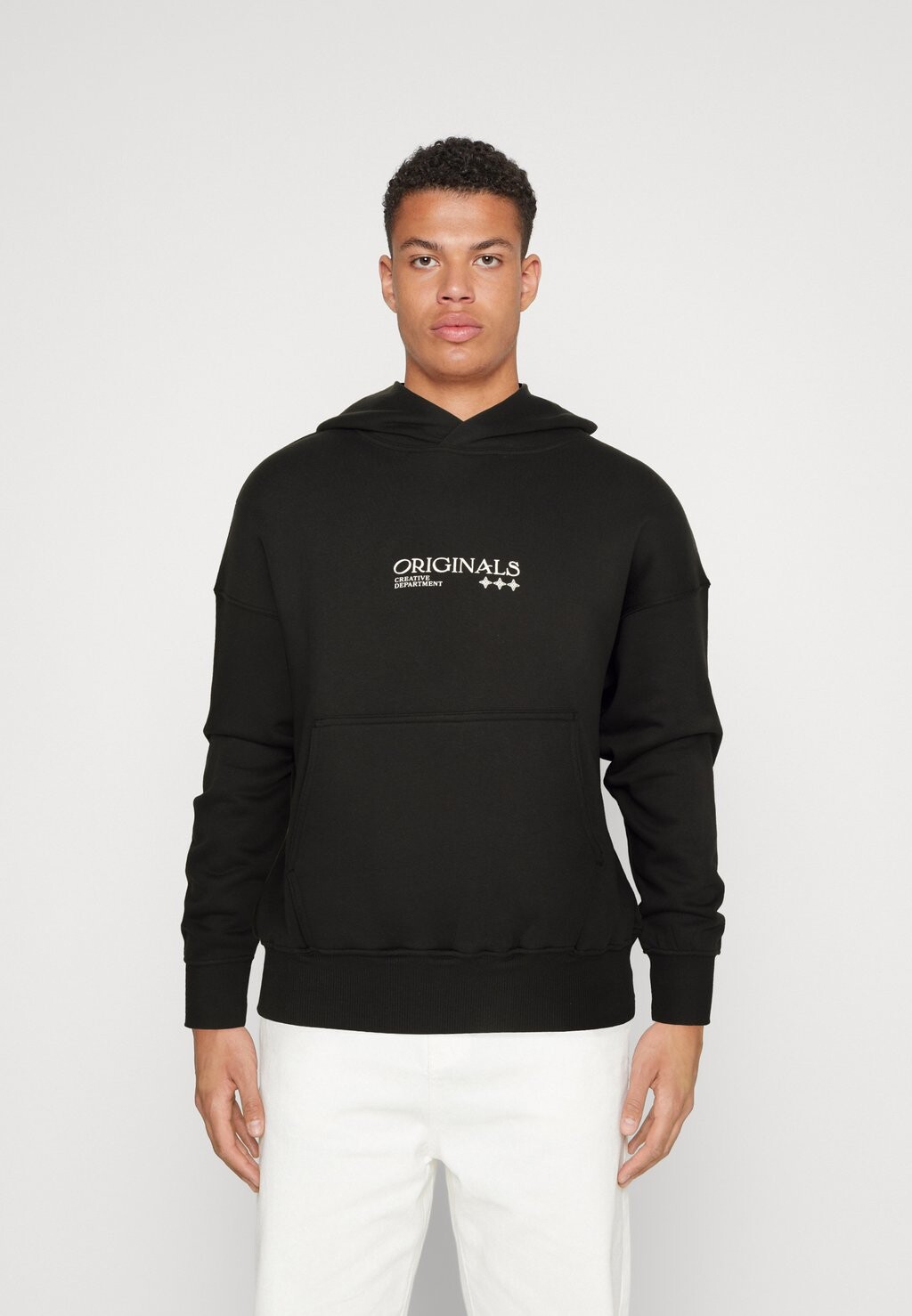 

Толстовка JORGRACIA GRAPHIC HOOD Jack & Jones, черный