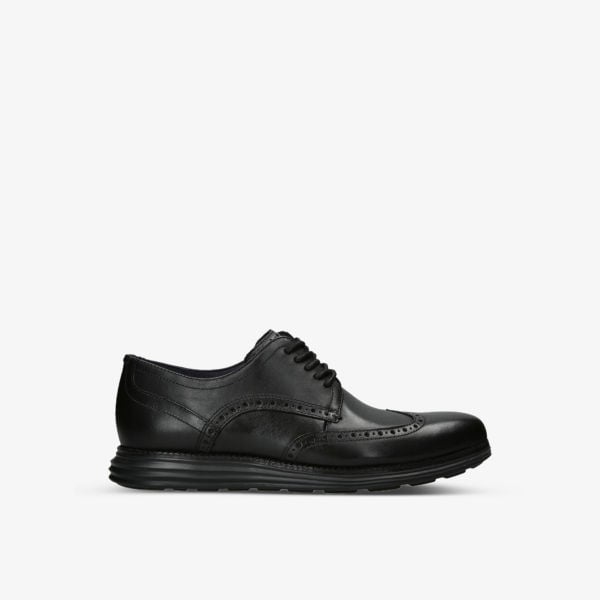 

Кожаные туфли дерби Grand Wing Cole Haan, черный