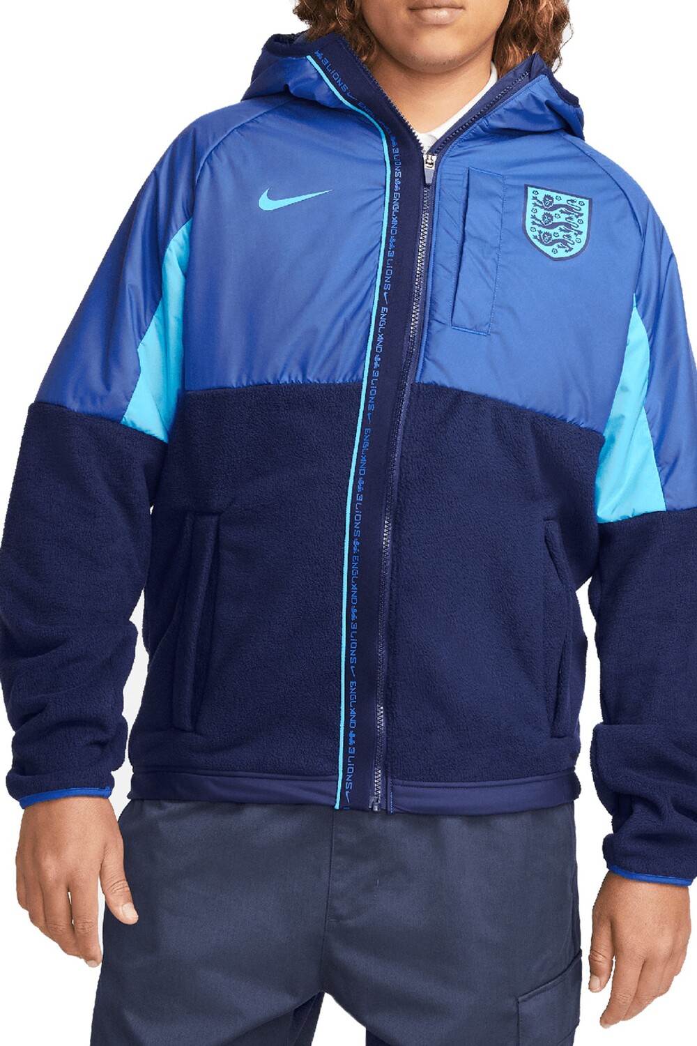 

Утепленная куртка Англия Nike, синий