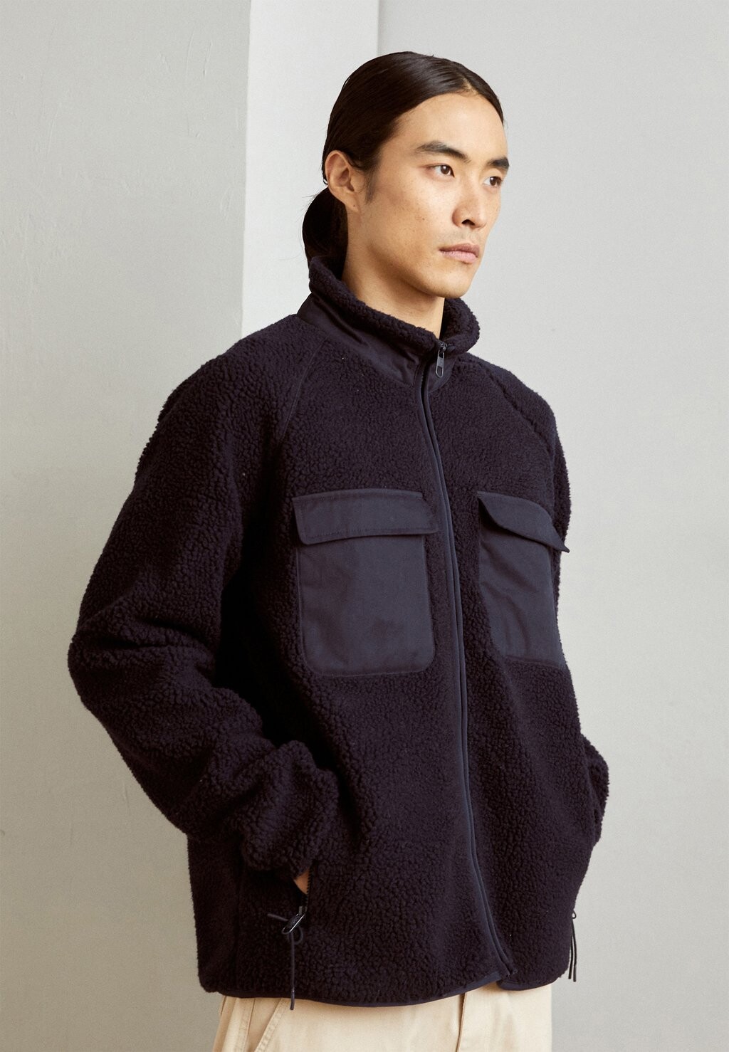 

Флисовая куртка Raglan Pocket REVOLUTION, цвет navy
