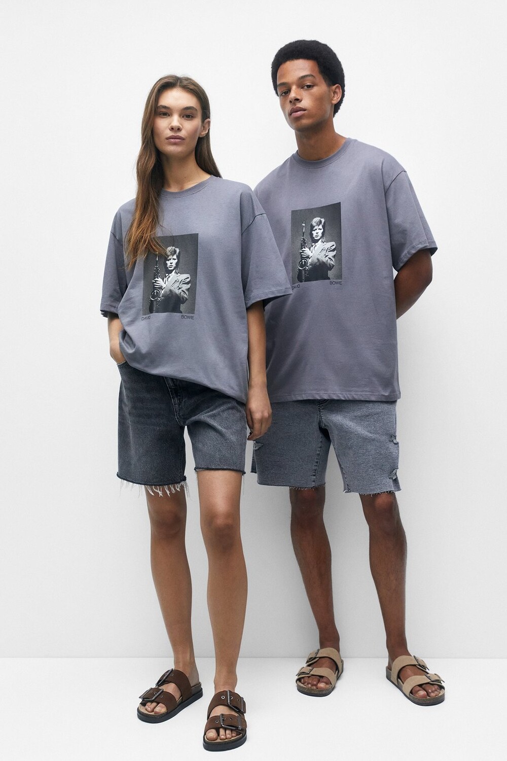 

Футболка с принтом PULL&BEAR