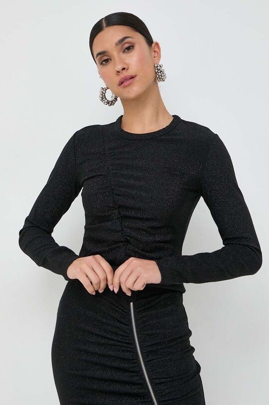 

Блузка Карла Лагерфельда Karl Lagerfeld, черный