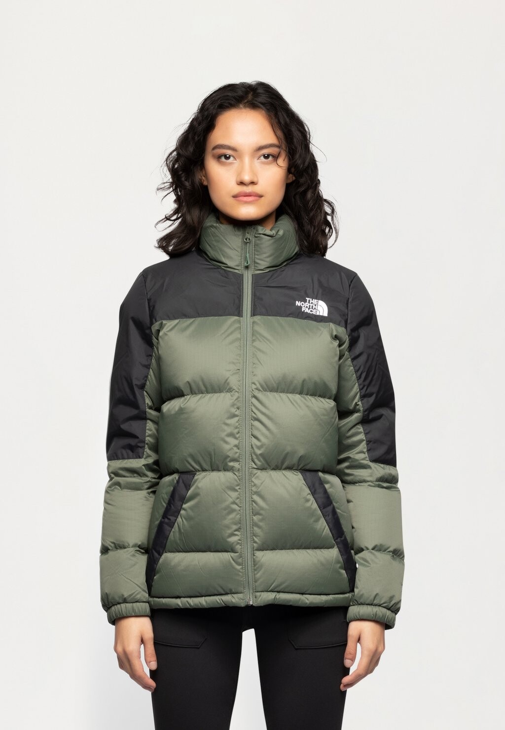 

Пуховик DIABLO The North Face, цвет thyme/black