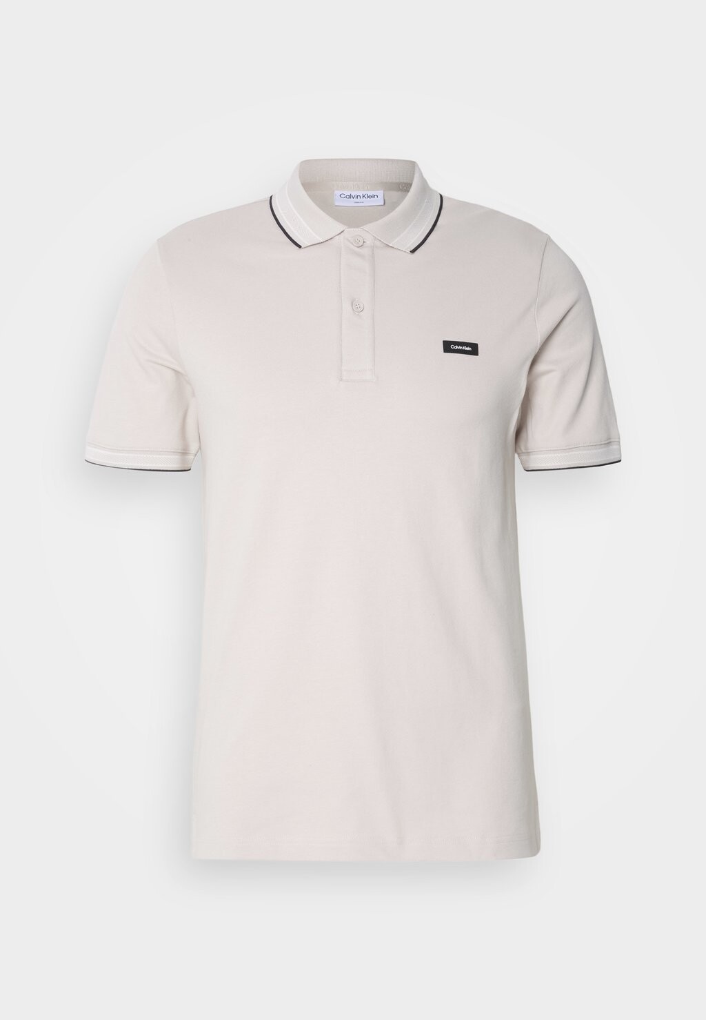 

Polo Multi Tipping Calvin Klein, каменистый беж/ванильный лед