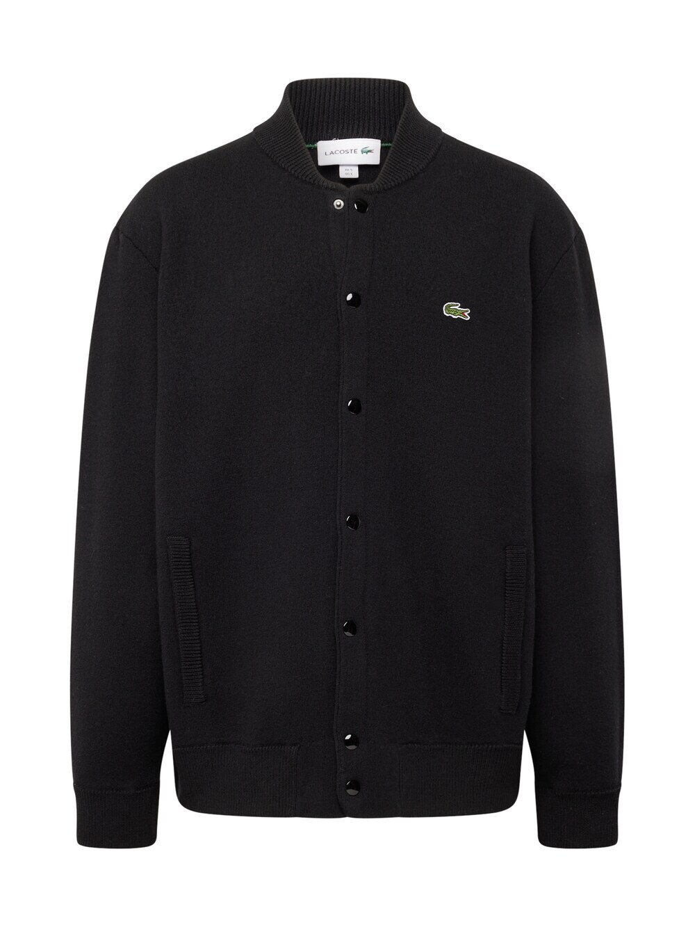 

Вязаный кардиган Lacoste, черный