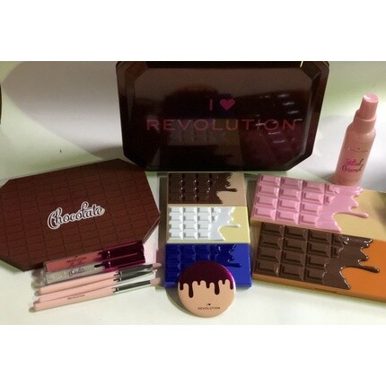 

Подарочный набор I Heart Revolution Chocolate Vault в жестяной банке для женщин