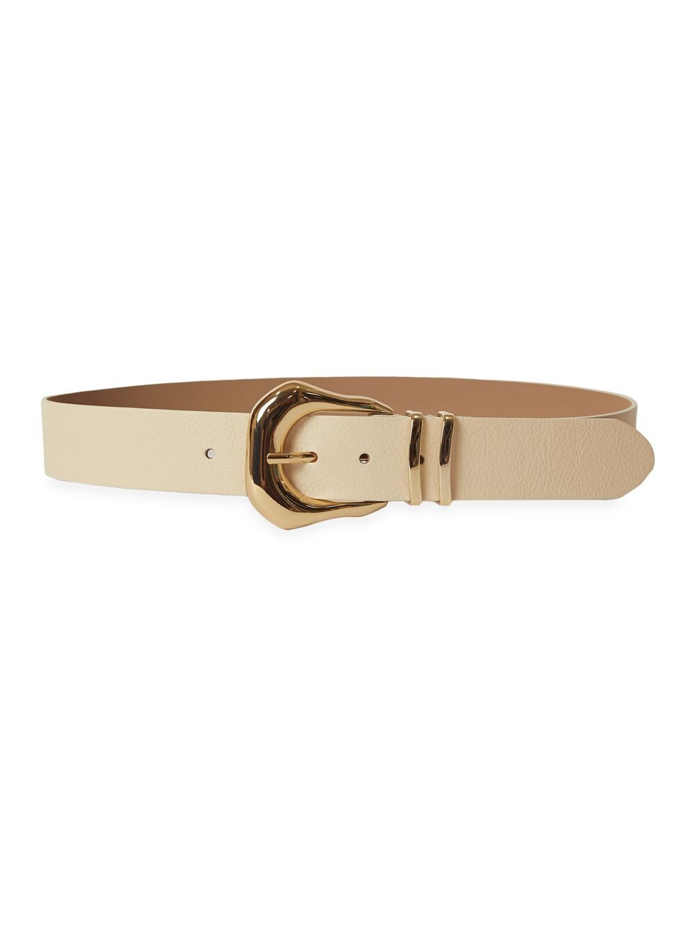 

Кожаный ремень Кода B-Low The Belt, золотой