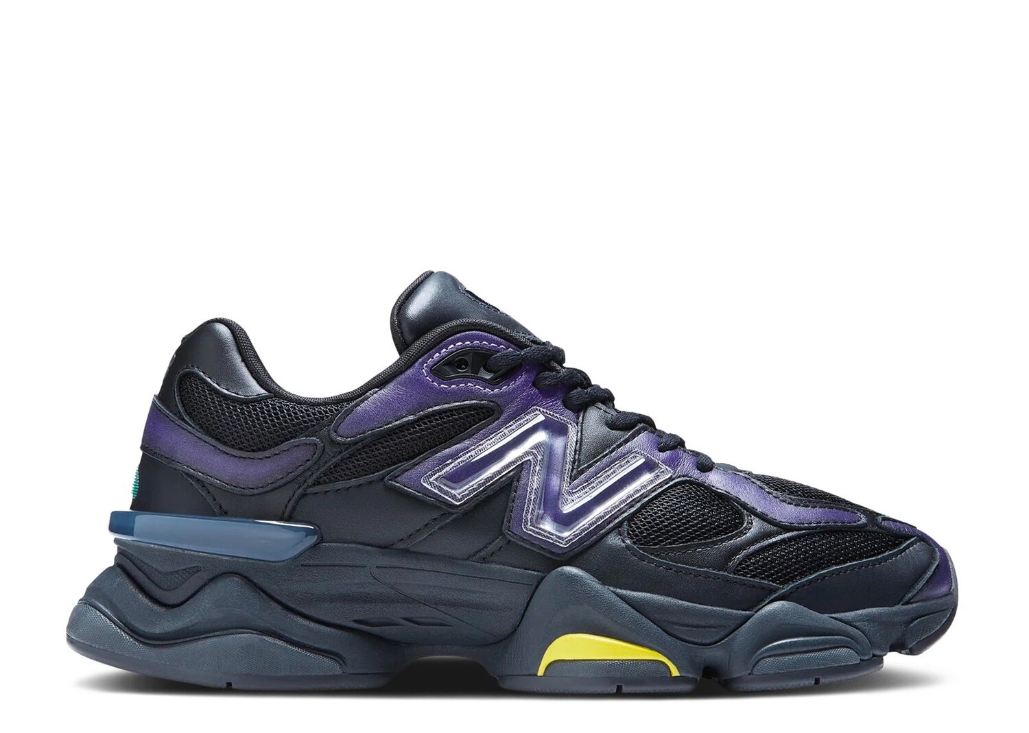 

Кроссовки New Balance Mowalola X 9060 'Burglarwear - Purple', черный