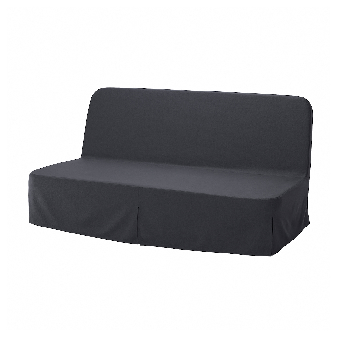 NYHAMN 3-местный диван-кровать с поролоновым матрасом Naggen/темно-серый IKEA домашний одноместный диван кровать спинка стул для спальни односпальный диван для девушек удобное эркерное окно маленький диван складн
