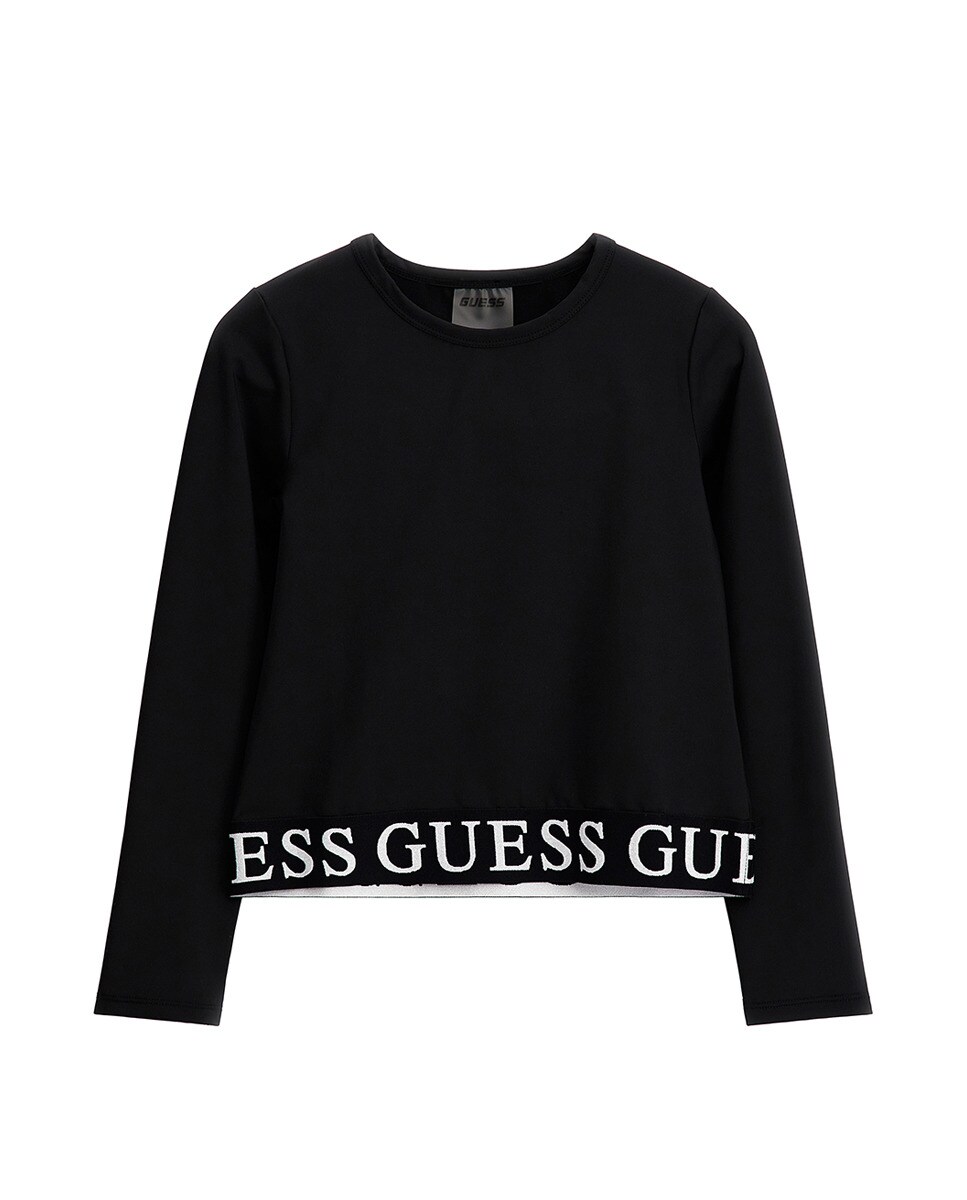 

Кофта для девочки на резинке Guess, черный