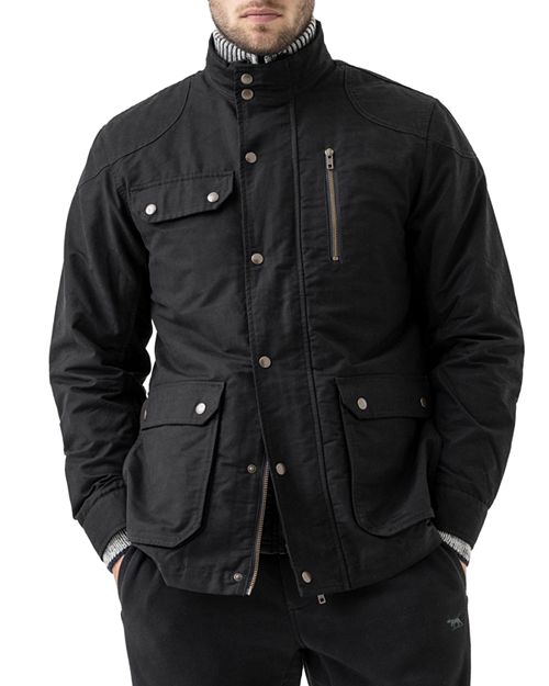 Вощеная куртка Harper Rodd & Gunn, цвет Black цена и фото