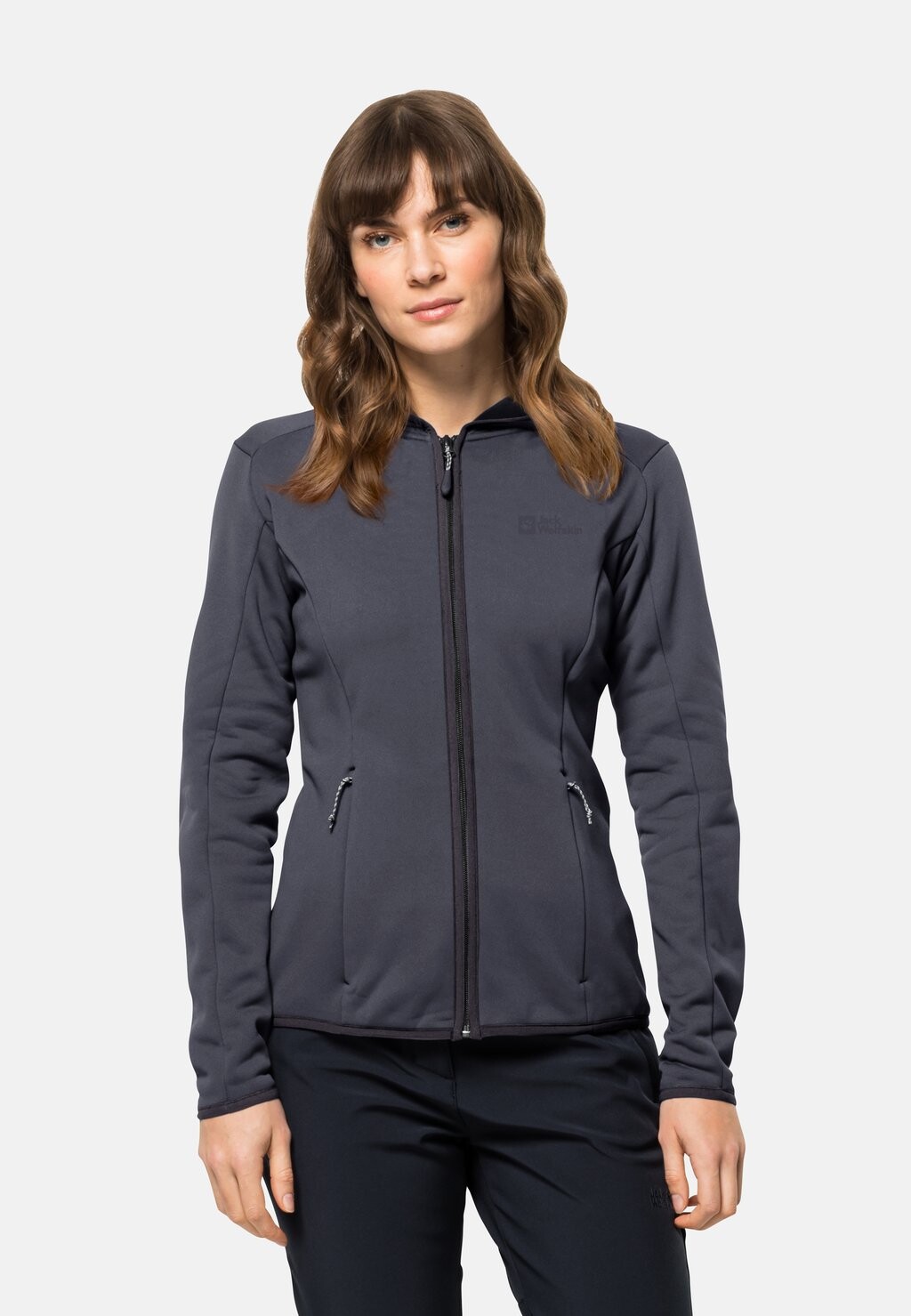 

Флисовая куртка Baiselberg Fz Jack Wolfskin, серый