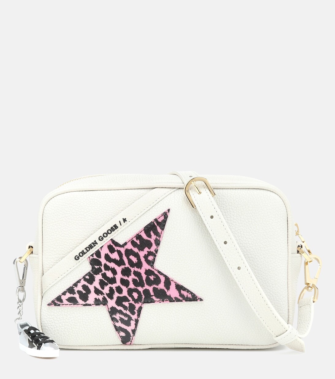 

Сумка через плечо из кожи Star Golden Goose, белый