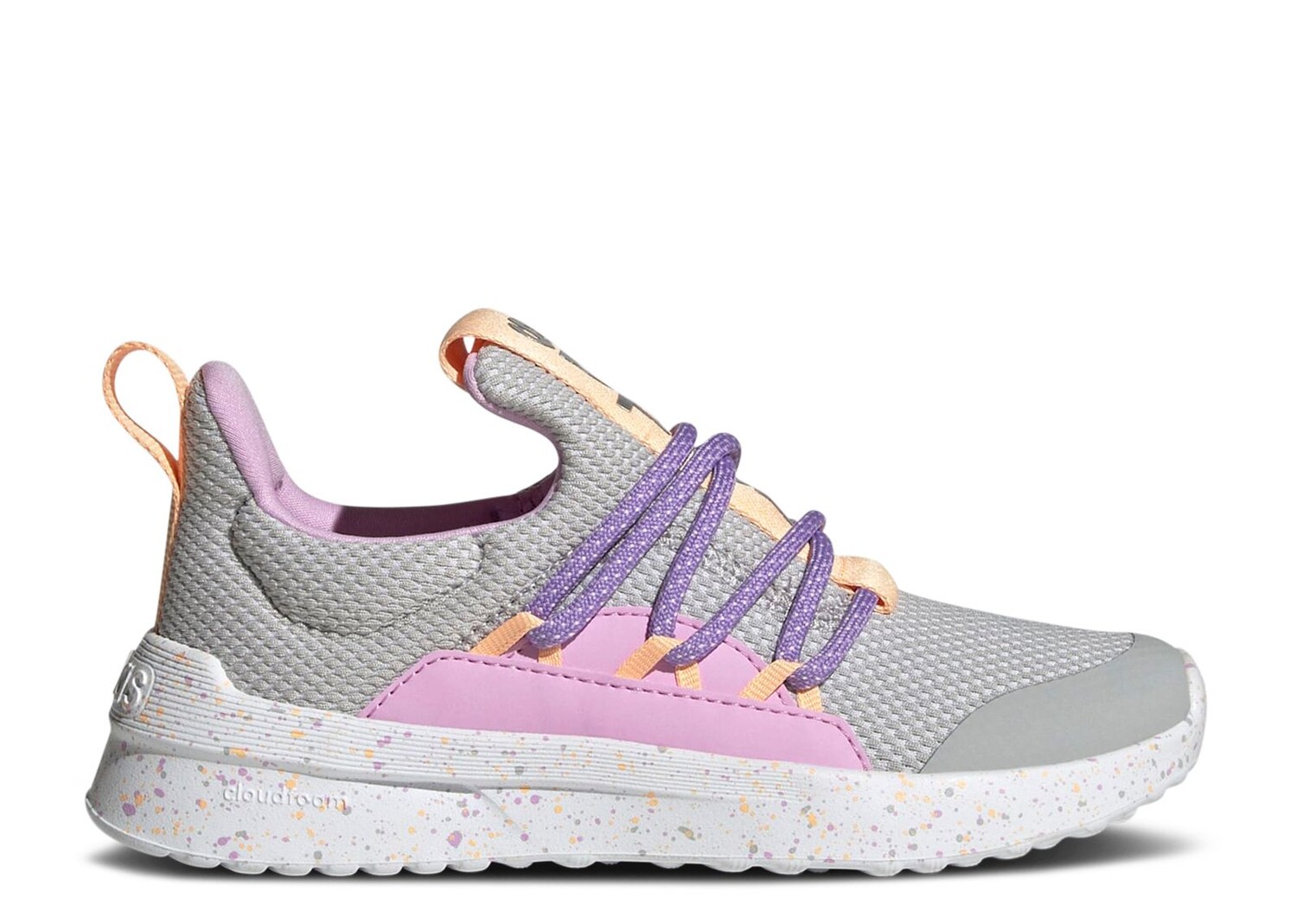 

Кроссовки adidas Lite Racer Adapt 5.0 J 'Grey Lilac Orange', серый