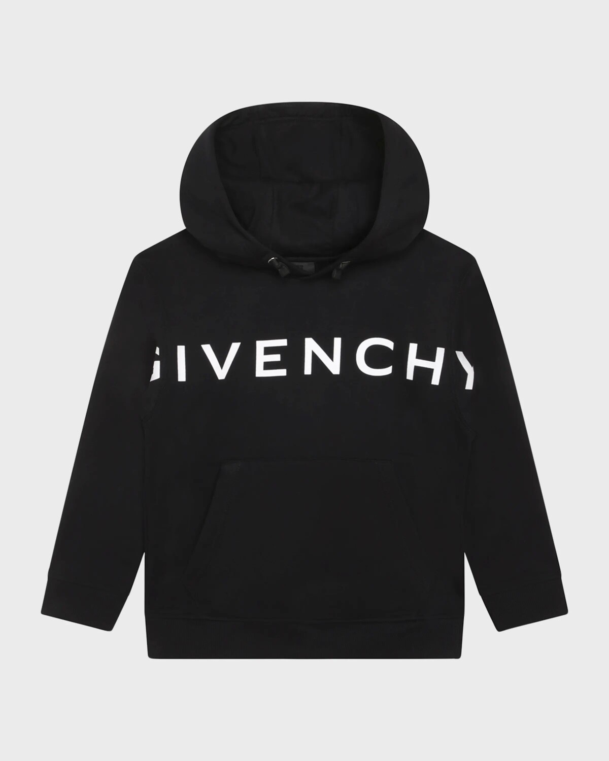 

Флисовая толстовка с капюшоном и принтом логотипа для мальчиков Givenchy, цвет Black