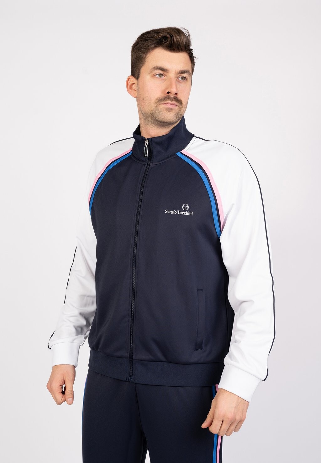 

Спортивная куртка Sergio Tacchini, темно-синий