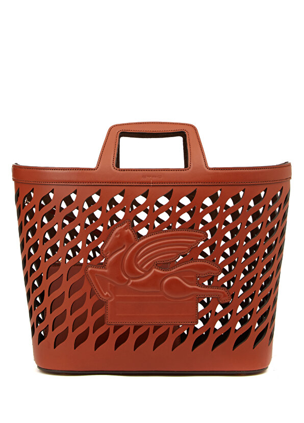 Женская кожаная сумка-шоппер coffa с логотипом корицы Etro