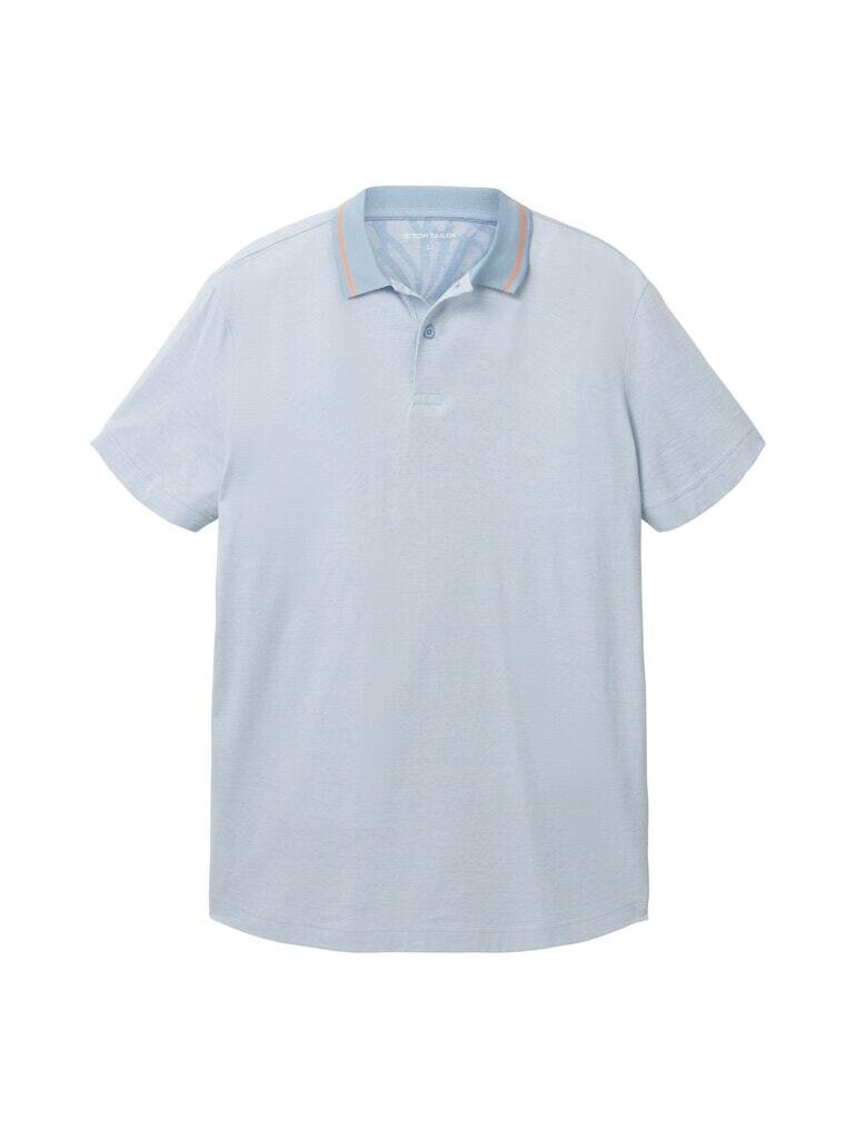 

Поло Tom Tailor Polo, цвет stonington blue white stripes