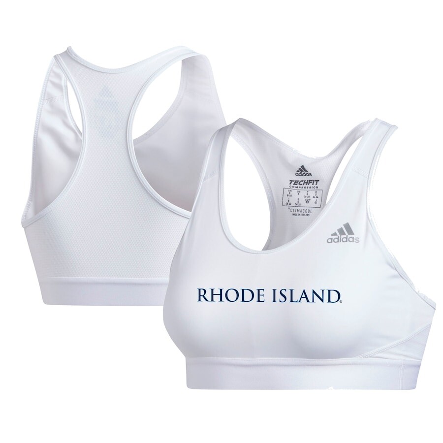 

Спортивный бюстгальтер adidas Rhode Island Rams, белый
