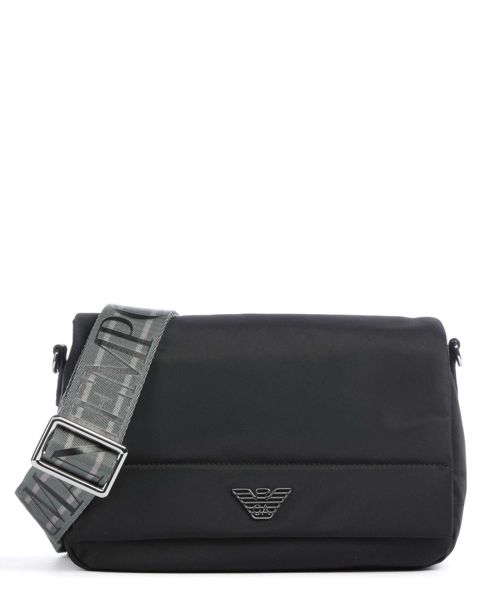 Универсальная сумка через плечо из полиамида Emporio Armani, черный