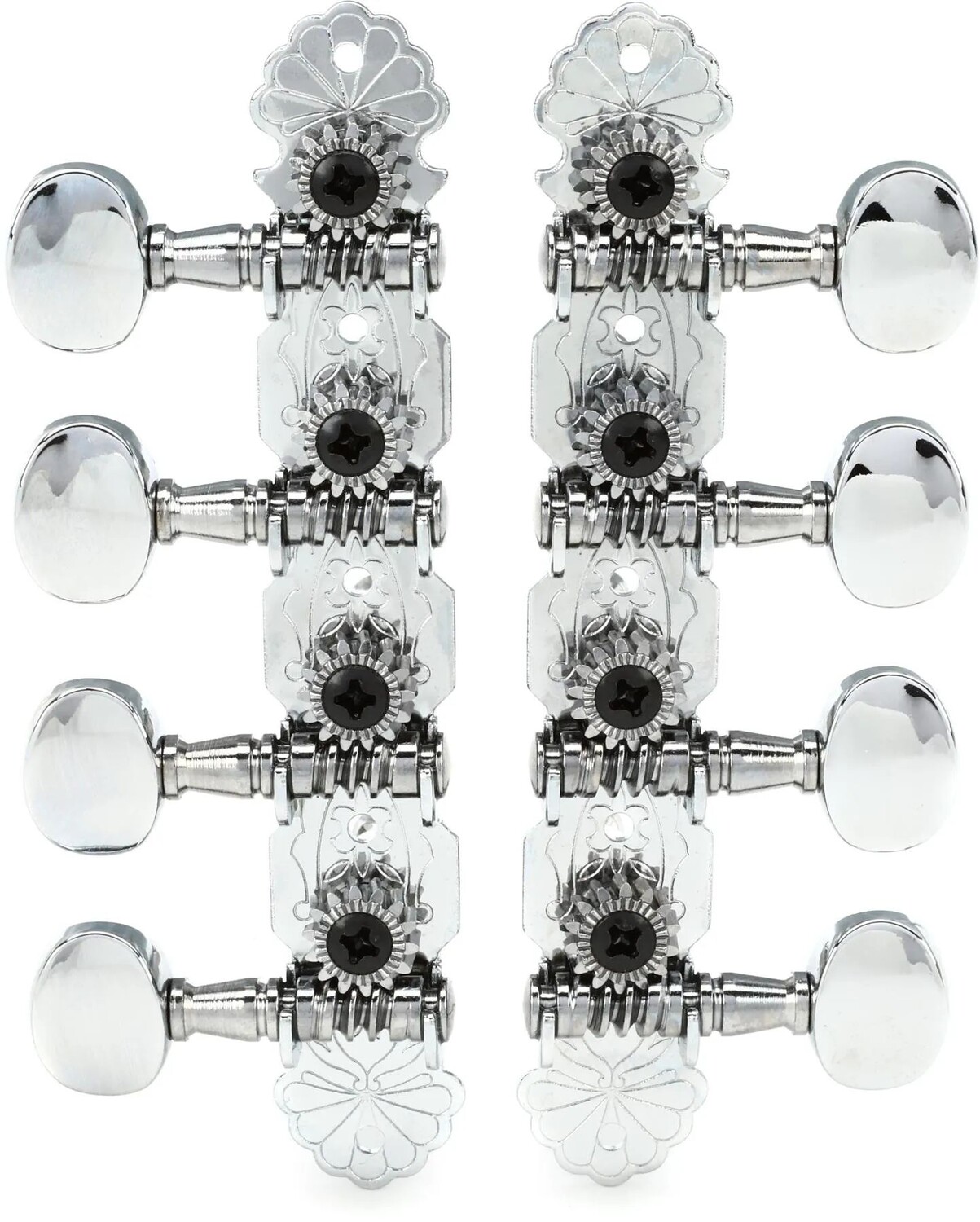 

Колки-мандолины Grover 304C Sta-Tite — 4+4 хромированные