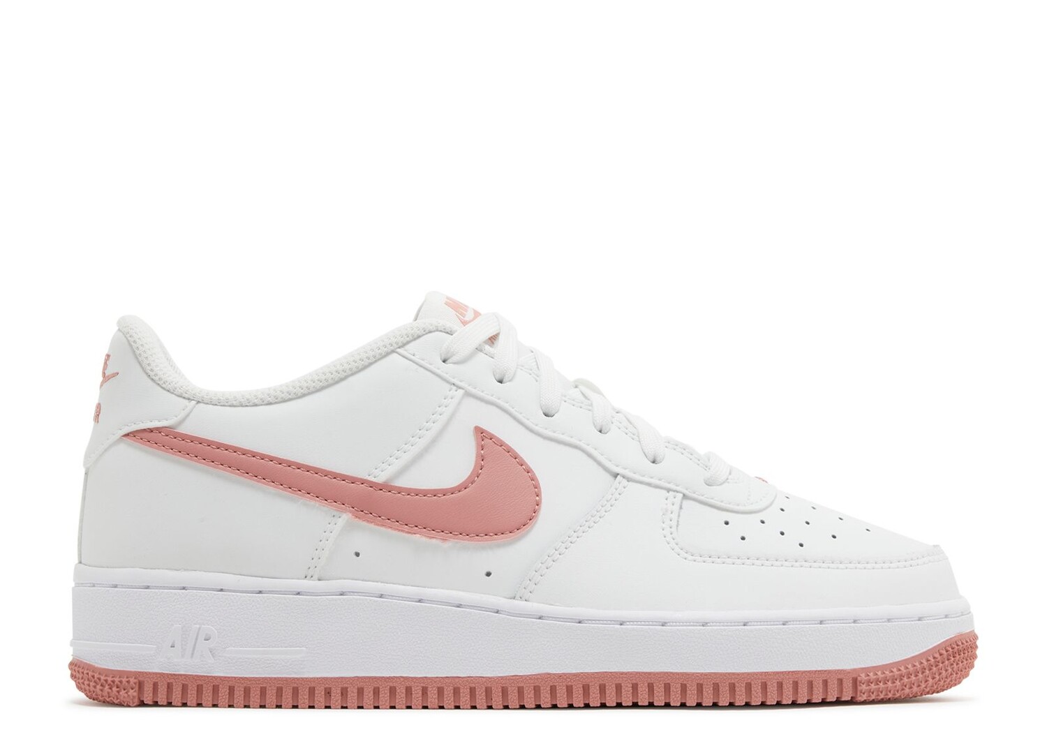 

Кроссовки Nike Air Force 1 Gs 'White Red Stardust', белый