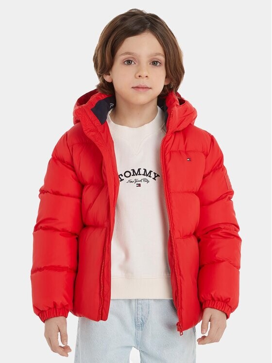 

Пуховик стандартного кроя Tommy Hilfiger, оранжевый
