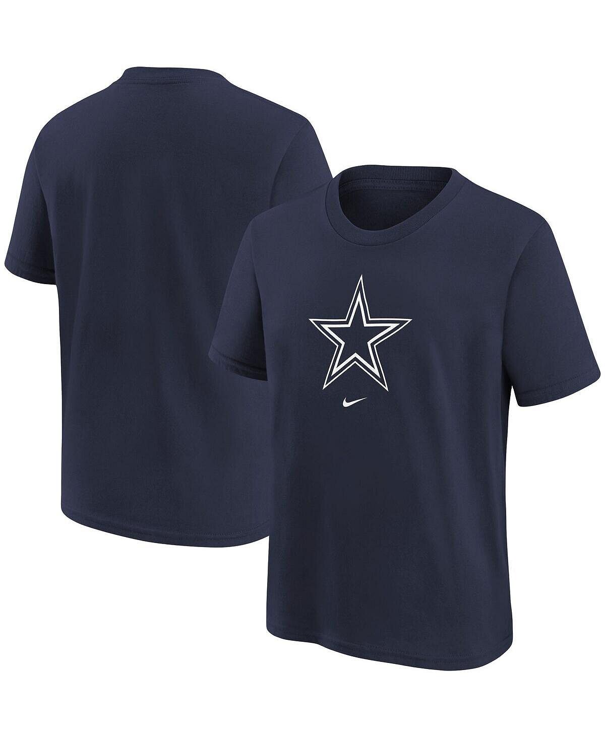 

Темно-синяя футболка с логотипом Big Boys Dallas Cowboys Nike